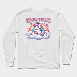 Unicorn Dreams 🦄 🌈 Long Sleeve T-Shirt